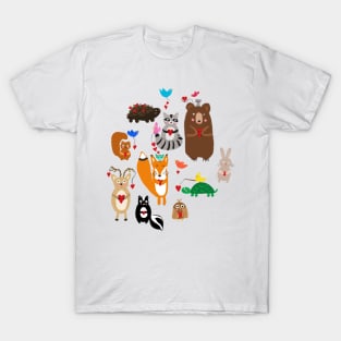 Woodland Creatures T-Shirt